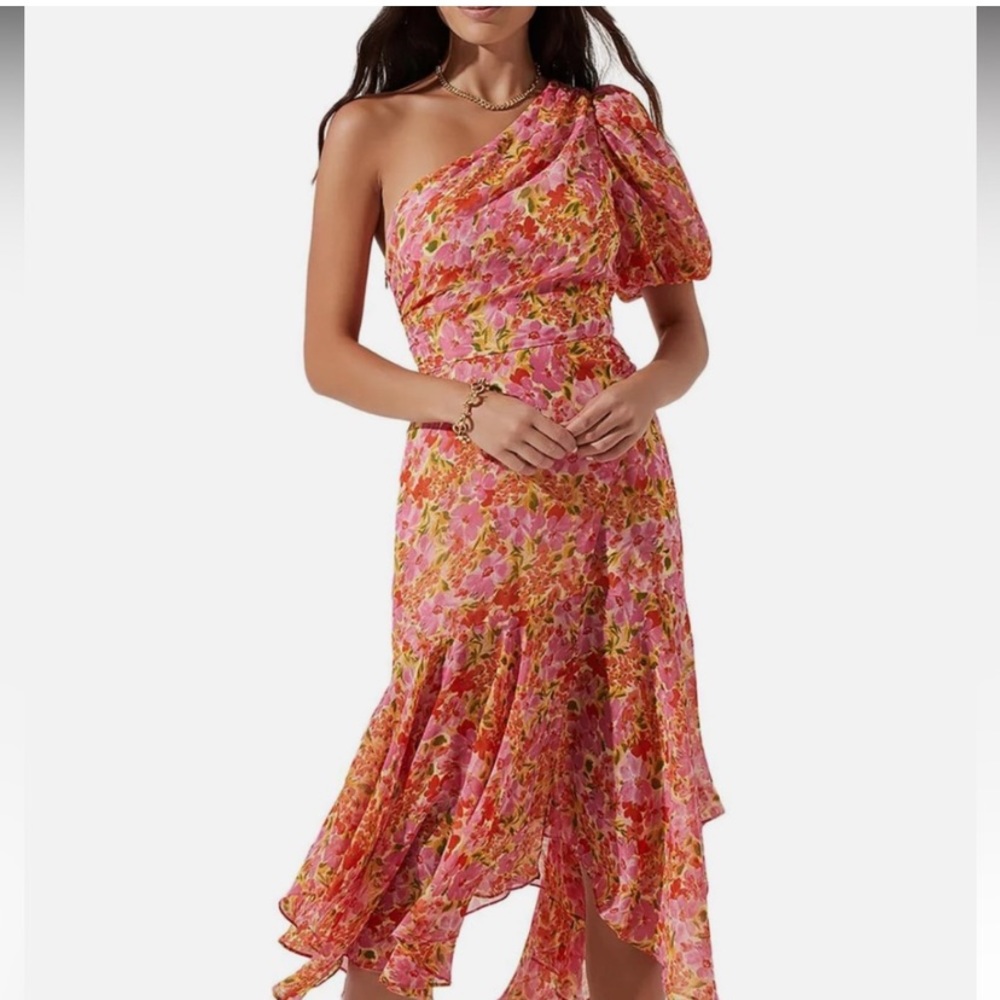 ASTR Santorini Midi Dress